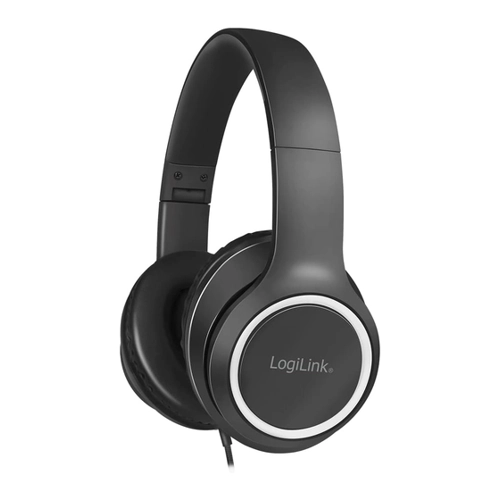 Bild von LogiLink Stereo Headset HS0053 - Hochwertiger Klang für Büro und Zuhause