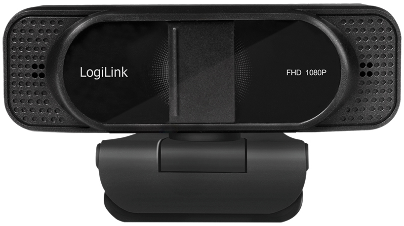 Bild von LogiLink Full HD webcam 96° dual microphone privacy cover