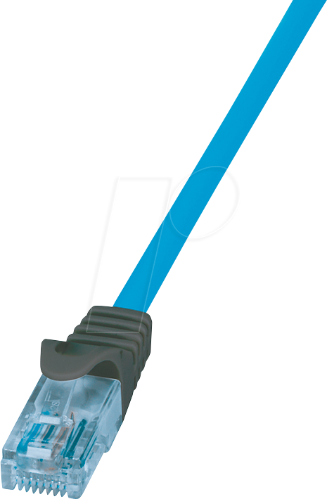 Bild von LOGILINK CPP040 - Patchkabel, Cat.6A, U/UTP, blau, 40 m