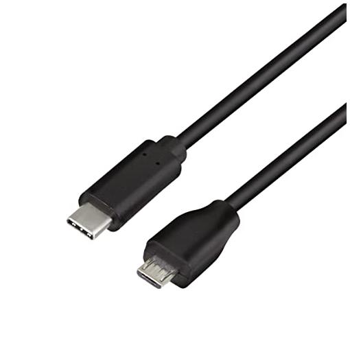 Bild von LOGILINK USB2.0 Type-C Kabel CU0197, schwarz, 1,0 m
