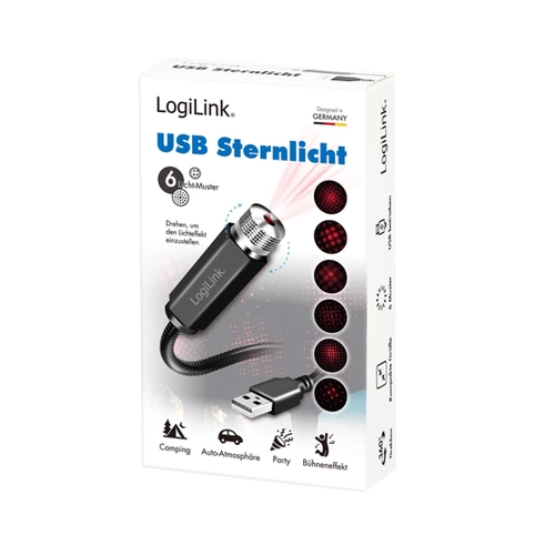 Bild von LogiLink LED016 - USB-A LED-Sternenlicht