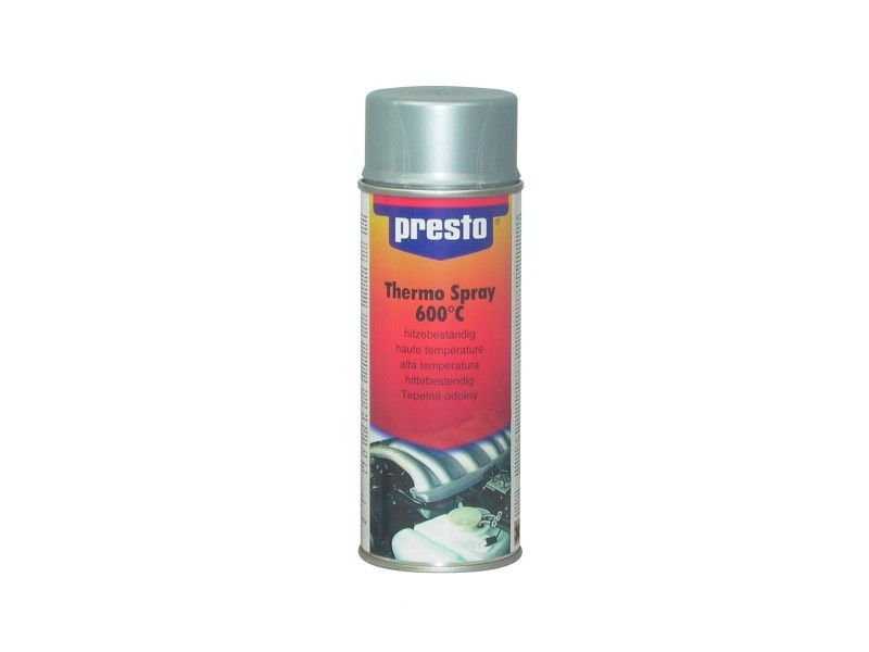 Bild von PRESTO Thermo-Lackspray silber 600° (400 ml) Thermolack Silber  428719