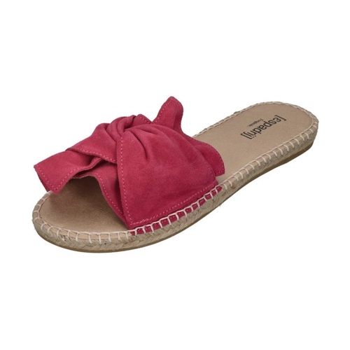 Bild von Espadrij L'Originale Pantolette - Plage Boucle Velour - Pink