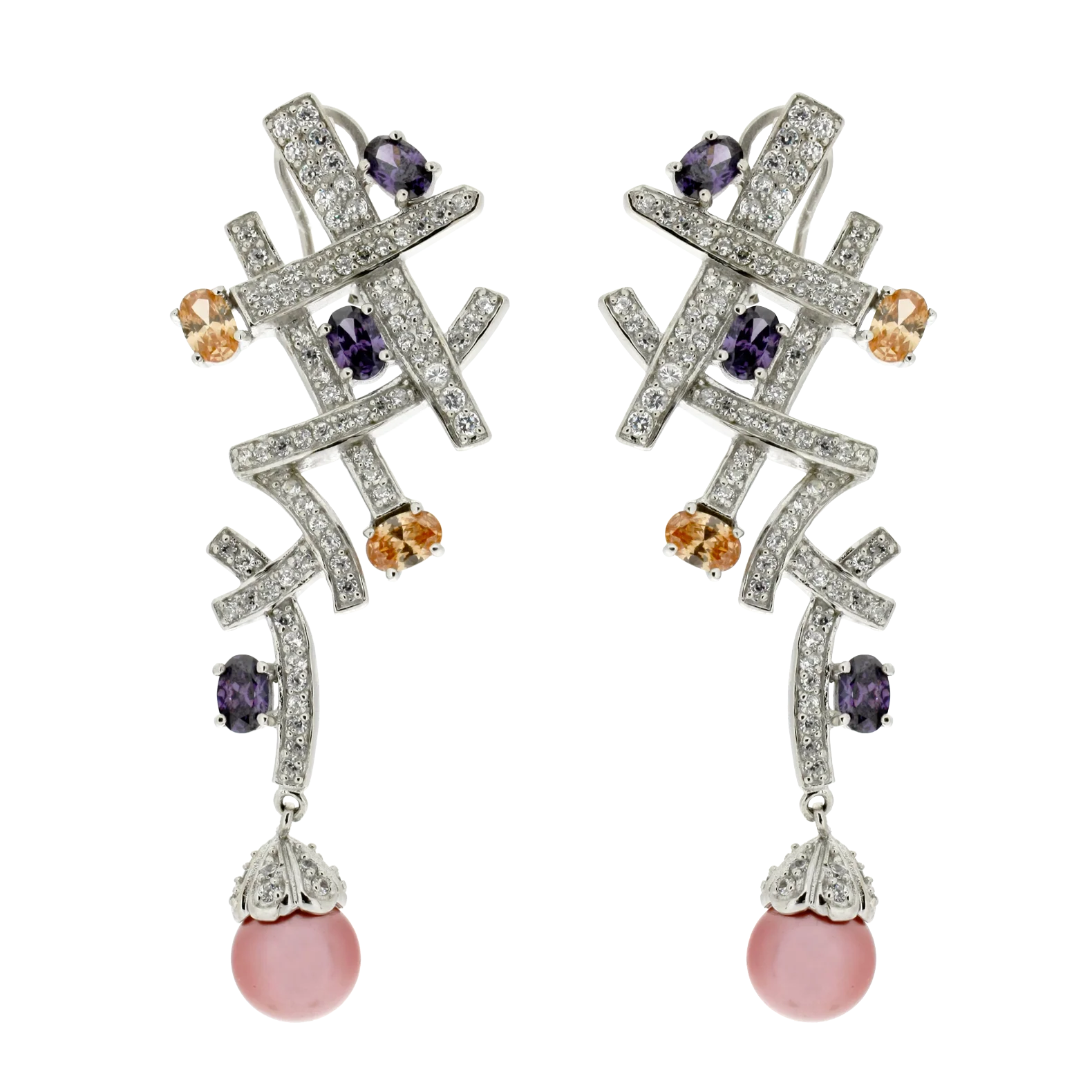 Bild von Ohrringe Demeter aus 925 Sterling Silber Schmuck für Damen Heat