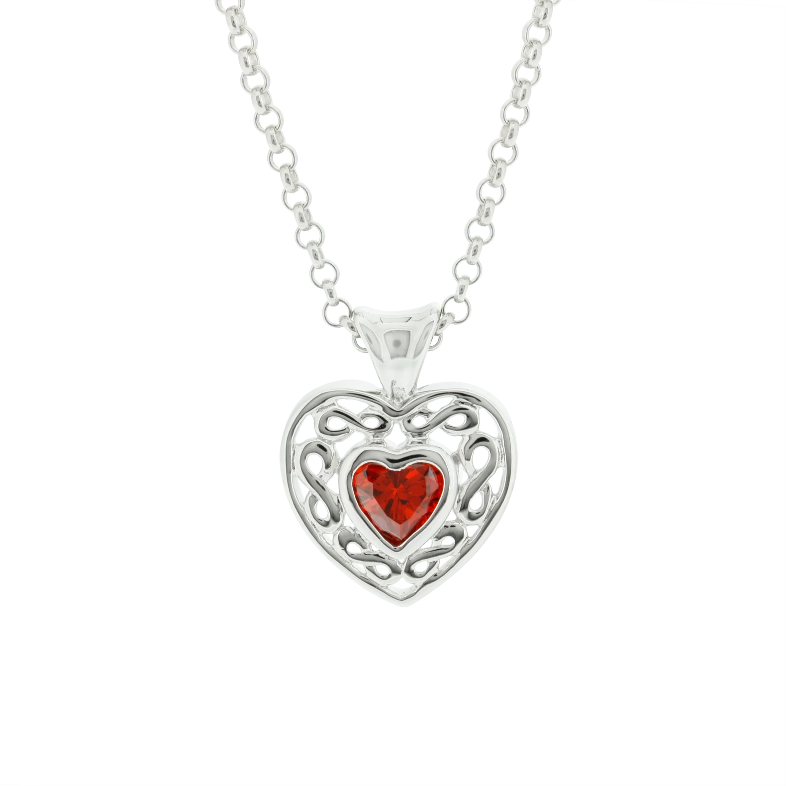 Bild von Kettenanhänger Orchida aus 925 Sterling Silber Schmuck für Damen Friends