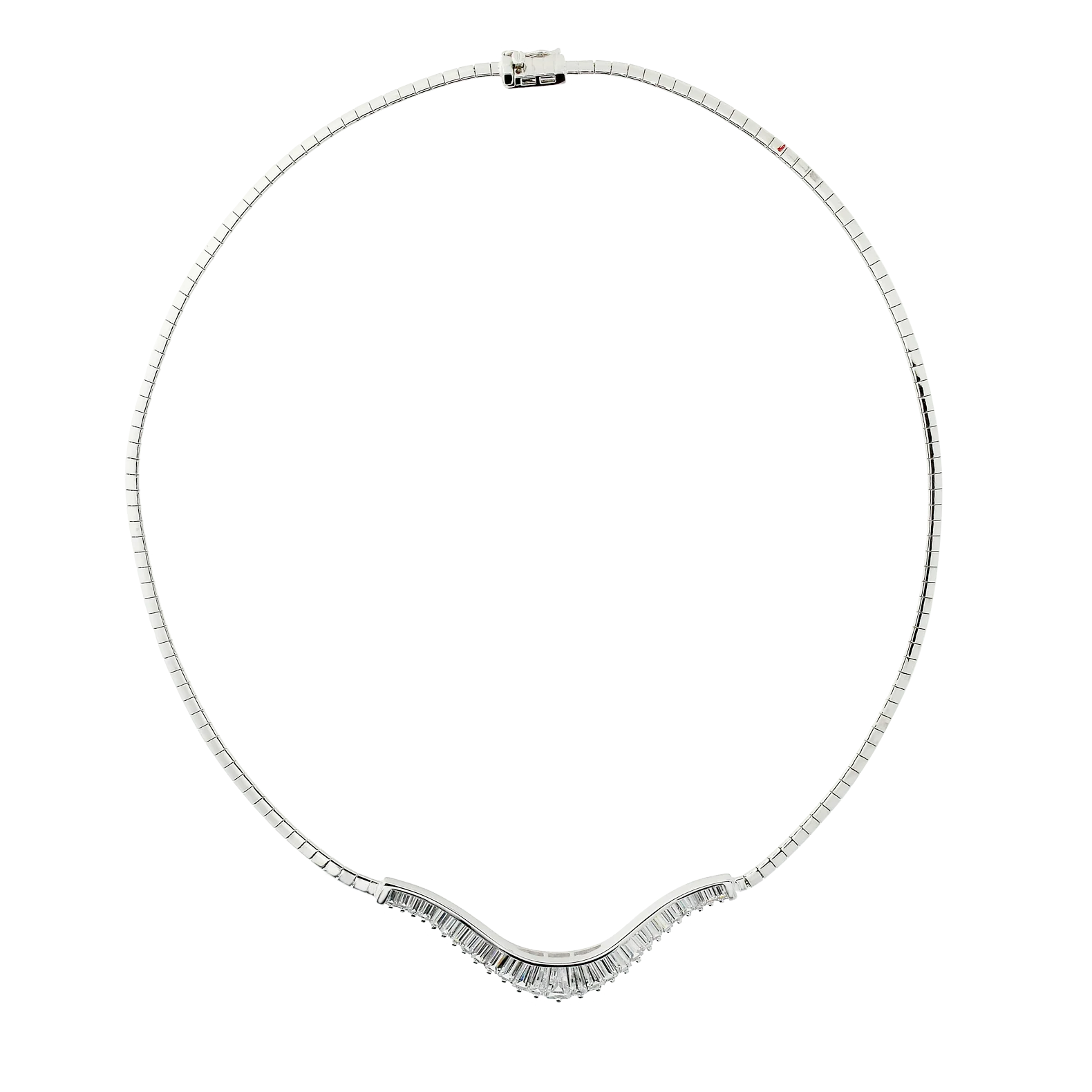 Bild von Halskette Collier Apseudes aus 925 Sterling Silber Schmuck für Damen Heat