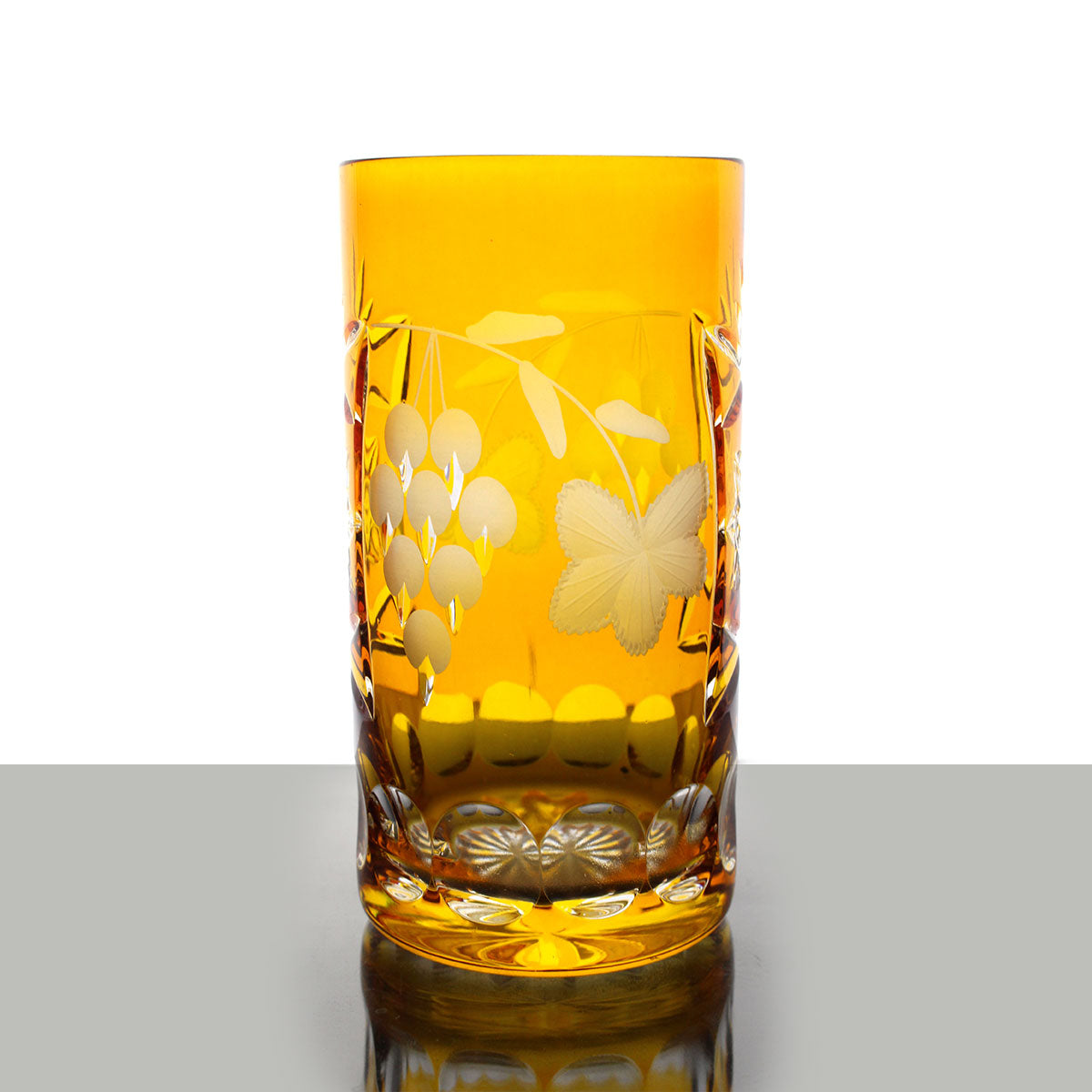 Bild von Longdrinkglas Traube 340ml gelb