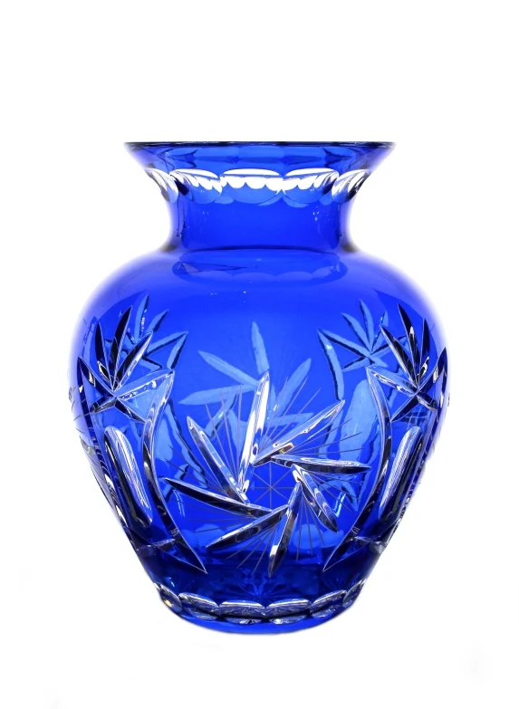 Bild von Vase Schleuderstern 27 cm, rot