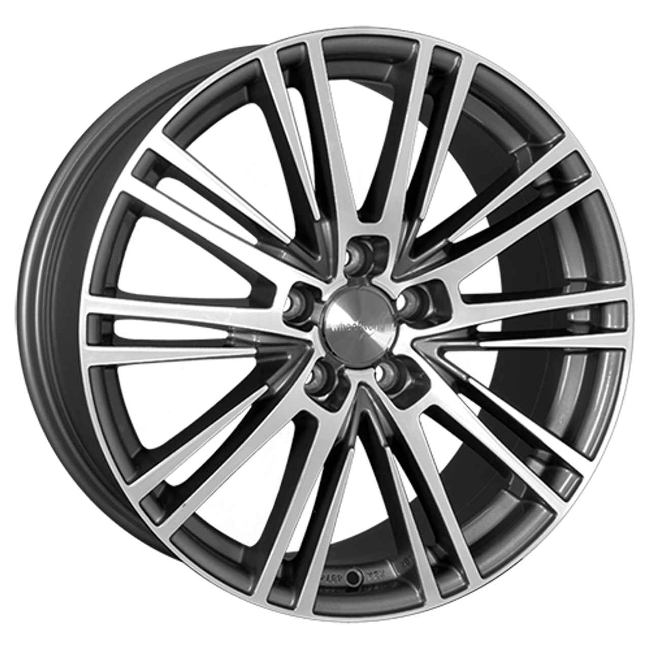 Bild von WHEELWORLD-2DRV WH18 Daytona Grau Hochglanzpoliert 9.0Jx20 5x112 ET33