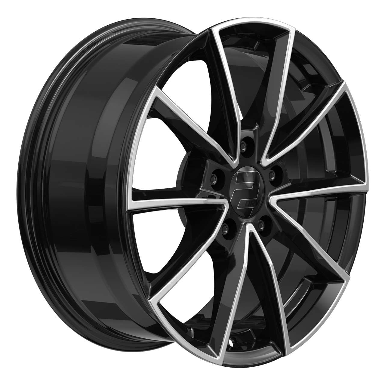 Bild von WHEELWORLD-2DRV WH28 schwarz hochglanzpoliert 8.0Jx19 5x114 ET40