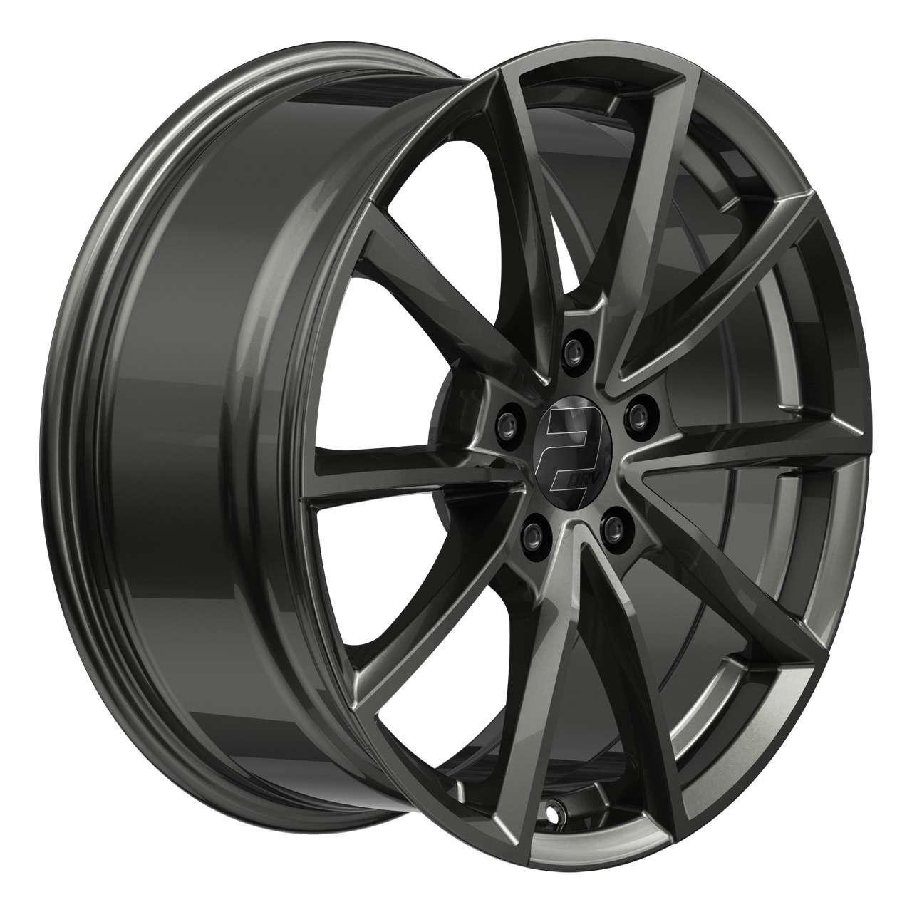 Bild von WHEELWORLD-2DRV WH28 Dark Gunmetal lackiert 7.5Jx17 5x112 ET45