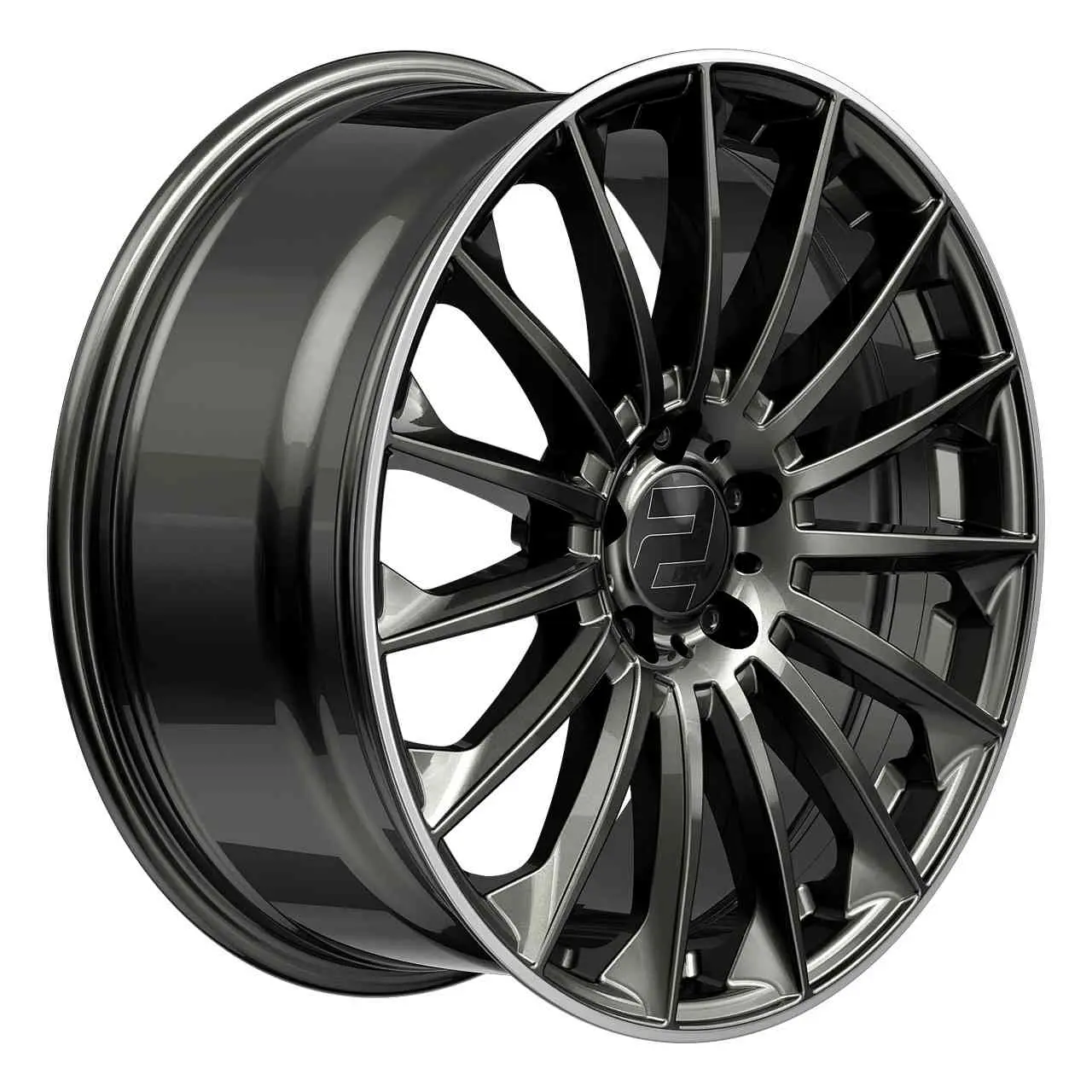 Bild von WHEELWORLD-2DRV WH39 dark gunmetal full painted with full machined lip 9.0Jx20 5x112 ET35