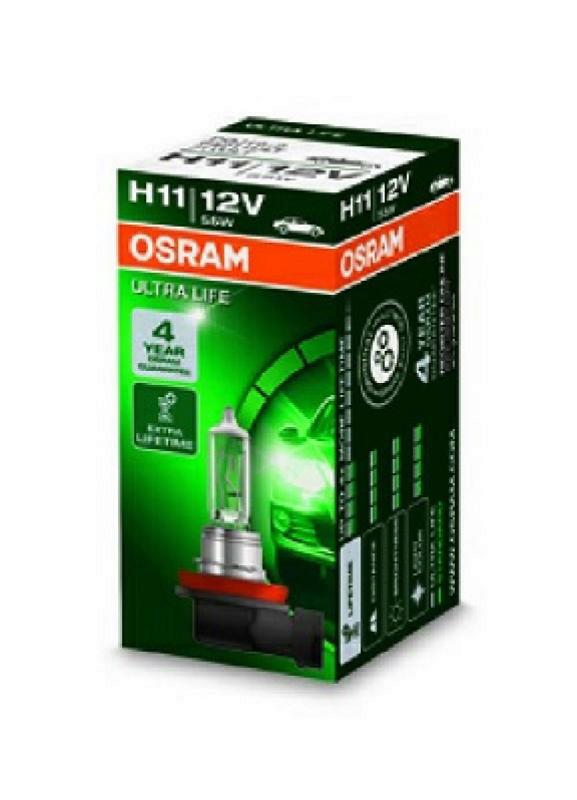 Bild von OSRAM Glühlampe, Fernscheinwerfer H11 64211ULT  VW,AUDI,MERCEDES-BENZ,Golf V Schrägheck (1K1),Golf VII Schrägheck (5G1, BQ1, BE1, BE2)