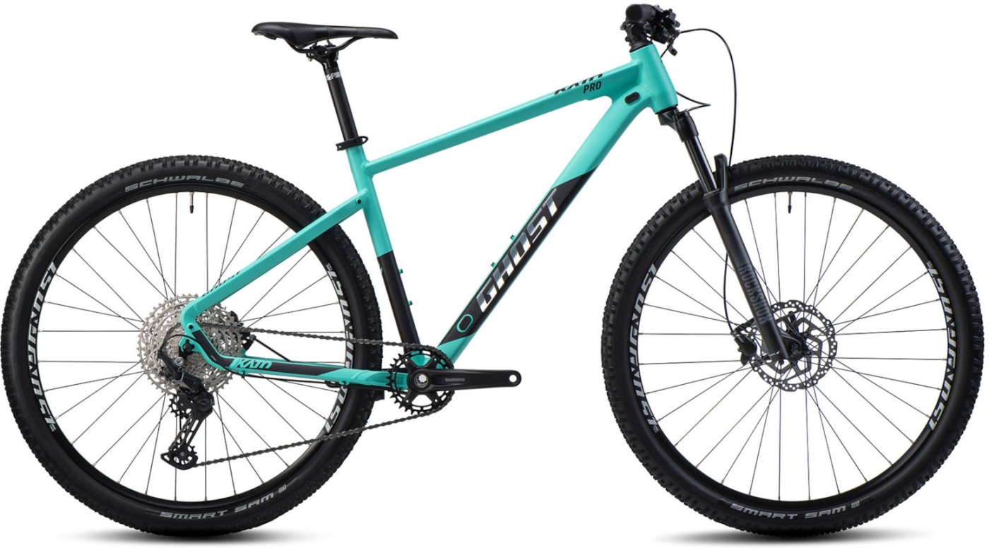 Bild von Ghost Mountainbike Kato Pro AL, 12 Gang Shimano Deore RD-M6100 Schaltwerk, Kettenschaltung, für Damen und Herren, Kettenschaltung