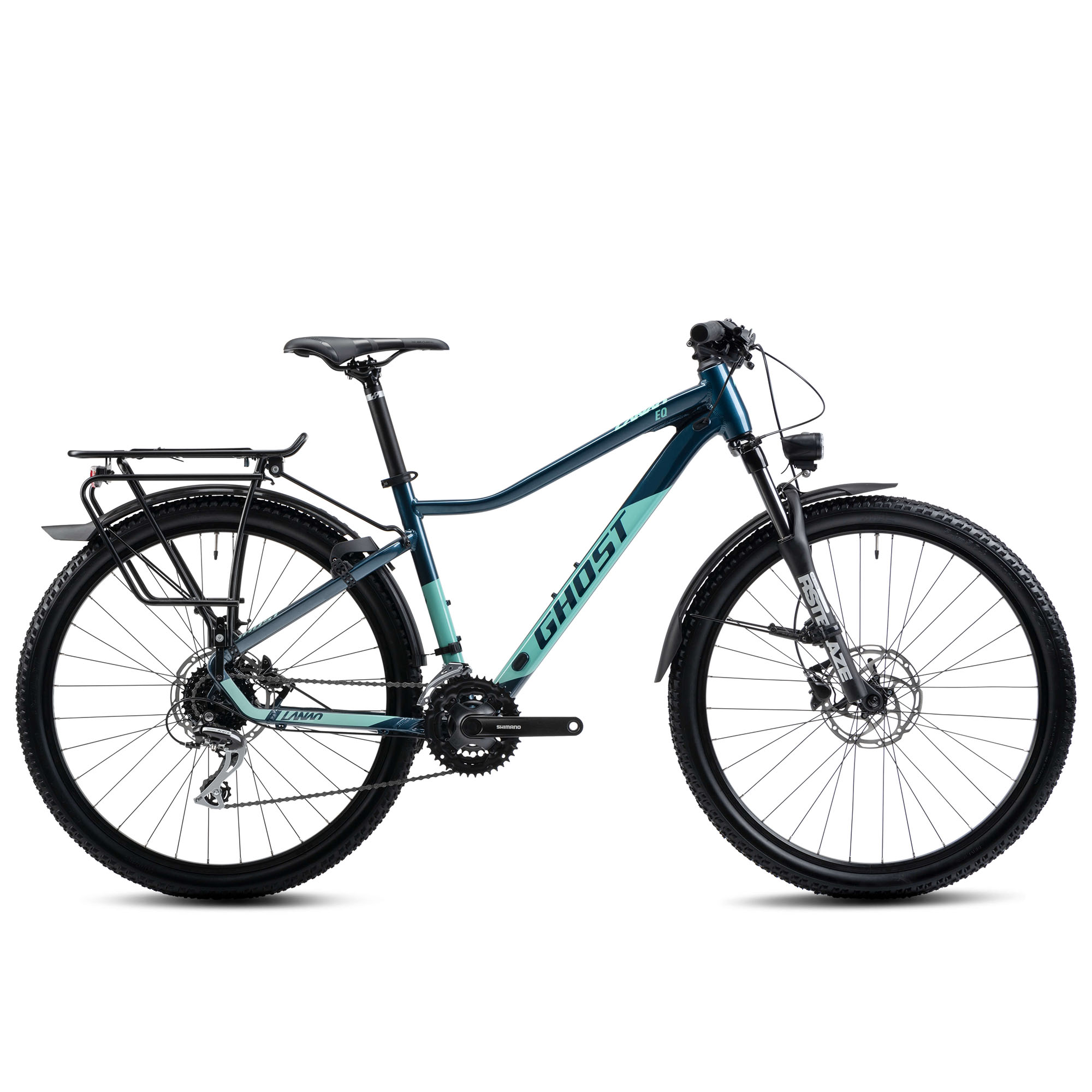 Bild von Ghost Lanao EQ 27.5 AL SUV Bike ab 155 cm für Damen Fahrrad 27,5 Zoll mit Beleuchtung und 24 Gang Shimano Schaltung
