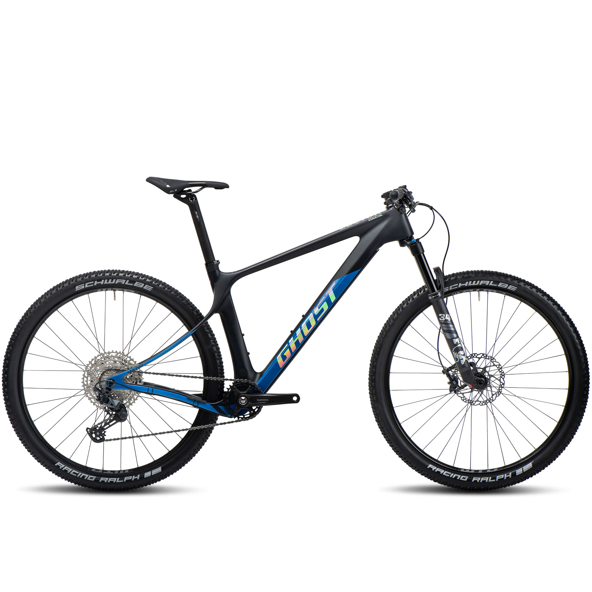 Bild von Ghost Lector SF LC Essential Mountainbike für Damen und Herren Carbon Fahrrad ab 140 cm 29 Zoll MTB Hardtail 12 Gang Shimano Schaltung