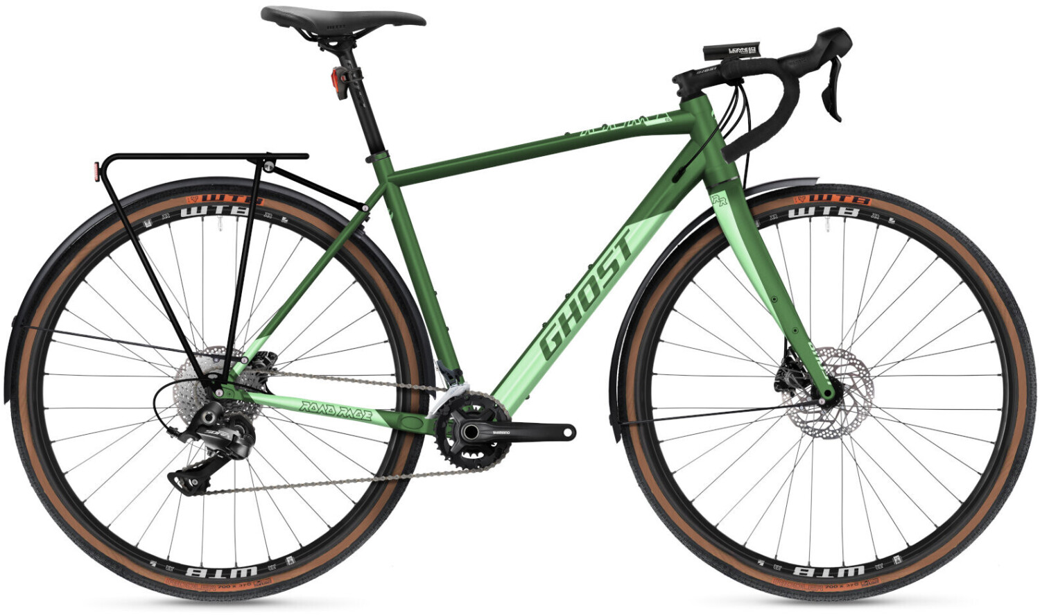 Bild von Ghost Fitnessbike Road Rage EQ AL, 18 Gang Shimano Sora RD-R3000 Schaltwerk, Kettenschaltung, für Damen und Herren, Kettenschaltung