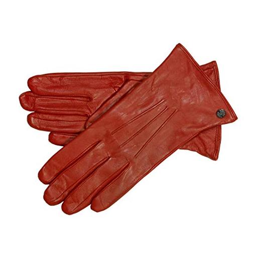 Bild von Roeckl Smart Classic Nappa Damenhandschuh mit Touchfunktion - Rot (445) - 21,5 c...