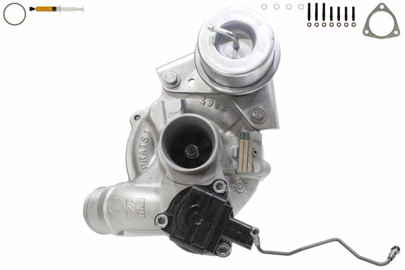 Bild von ALANKO 900949S1 Turbolader Abgasturbolader, Lader, Aufladung Abgasturbolader Motor mit Anbaumaterial, inkl. Dichtungssatz mit Ölleitung