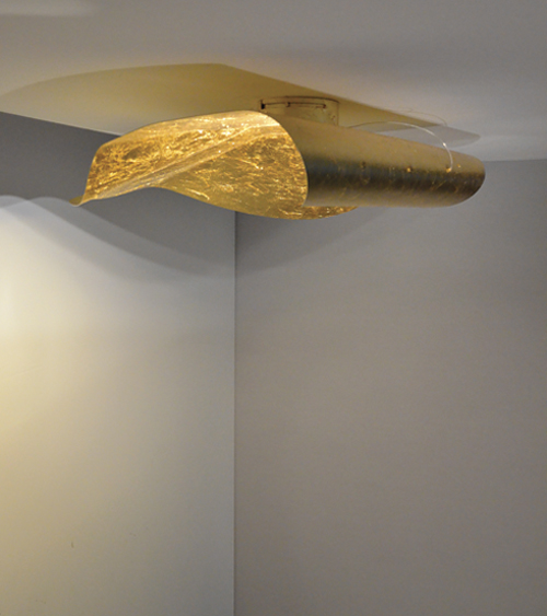 Bild von Knikerboker LED-Wand-/Deckenleuchte NON SO! 30x40cm Blattgold Non So! p/pl 40-TO/TO