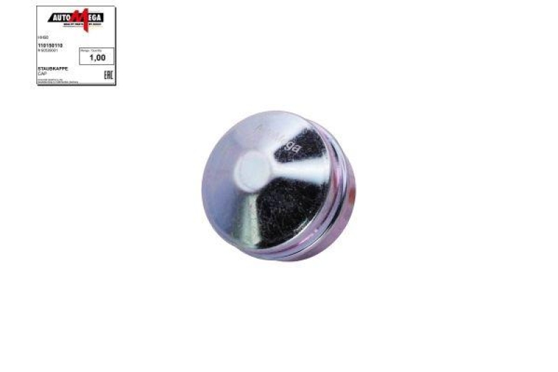 Bild von AUTOMEGA Schutzdeckel, Radnabe 110150110  OPEL,Corsa C Schrägheck (X01),Meriva A (X03),Astra H Schrägheck (A04),Astra H Caravan (A04),Astra G CC (T98)