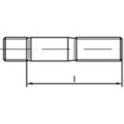 Bild von TOOLCRAFT 133244 Stiftschrauben M8 50mm DIN 939 Stahl galvanisch verzinkt 50St.