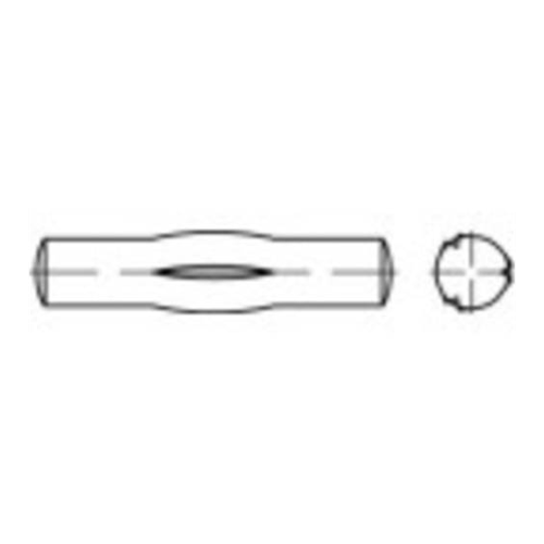 Bild von TOOLCRAFT 136494 Knebelkerbstift - Präzision in jedem Detail