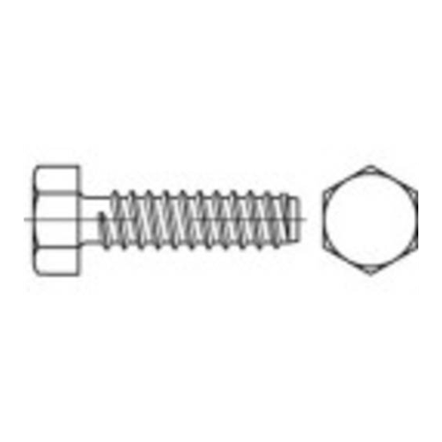 Bild von TOOLCRAFT Sechskantblechschrauben 4.8mm 13mm Außensechskant