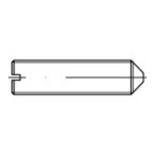 Bild von TOOLCRAFT Gewindestift M4 12mm Edelstahl A1 – Ein unverzichtbares Zubehör für Ihre Projekte