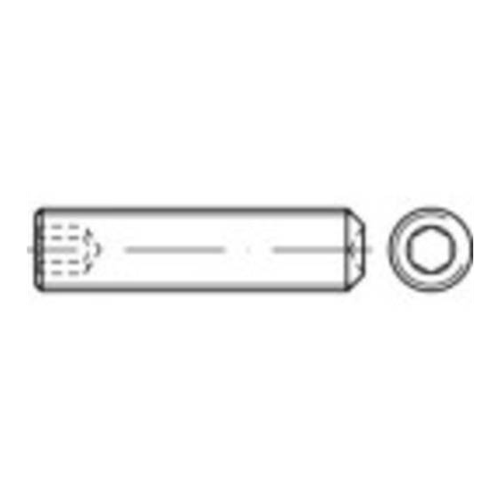Bild von TOOLCRAFT Gewindestift M5 16mm Edelstahl A1, A2 - 50 Stück