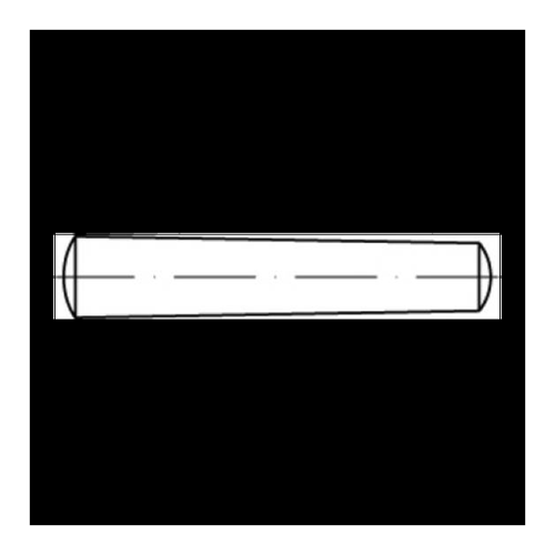 Bild von TOOLCRAFT TO-5393628 Kegelstift 2mm Stahl 100St. - Ein unverzichtbares Zubehör für präzise Anwendungen
