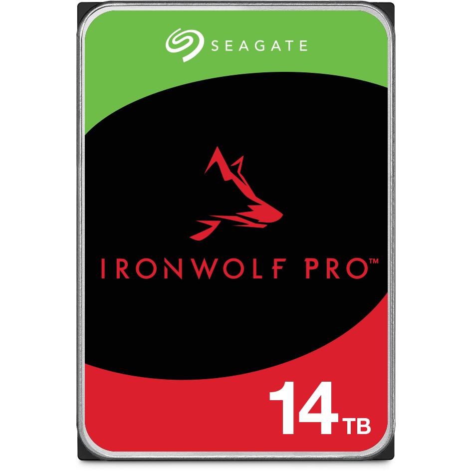 Bild von Seagate IronWolf Pro 14TB Interne Festplatte 8.9cm (3.5 Zoll) SATA III ST14000NE0008 Bulk