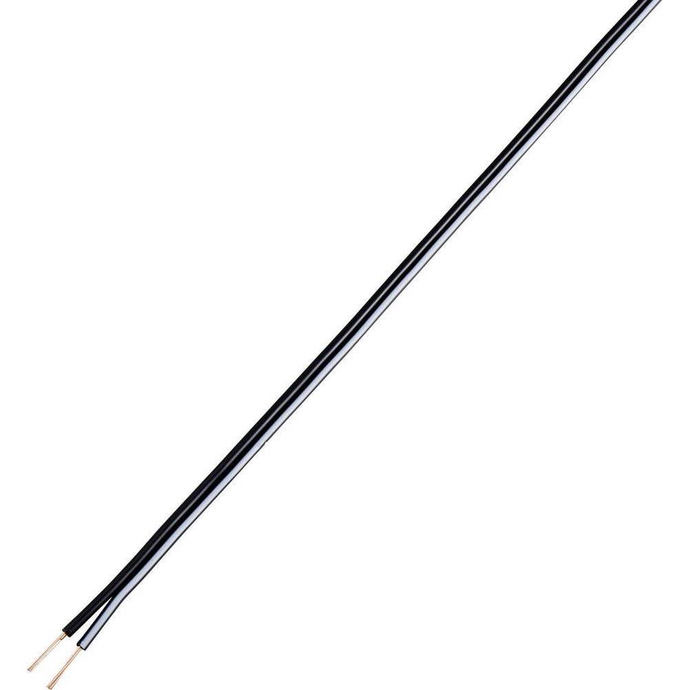 Bild von Tru Components Lautsprecherkabel (50 m, 0.34 mm²), Lautsprecherkabel, Schwarz