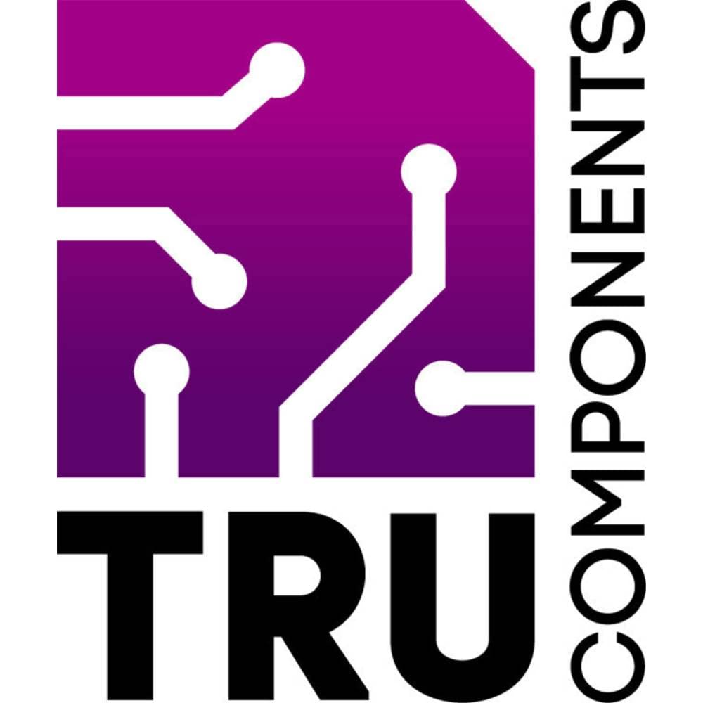 Bild von Tru Components 8436848 Flachsteckhülsen-Sortiment Steckbreite 4.80 mm Steckdicke 0.80 180°, Elektronikkabel + Stecker, Blau