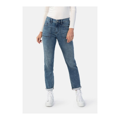 Bild von STOOKER WOMEN 5-Pocket-Jeans Jogg Edition DAVOS Boyfriendjeans Casual Clean Wash Denim Jeans für Damen