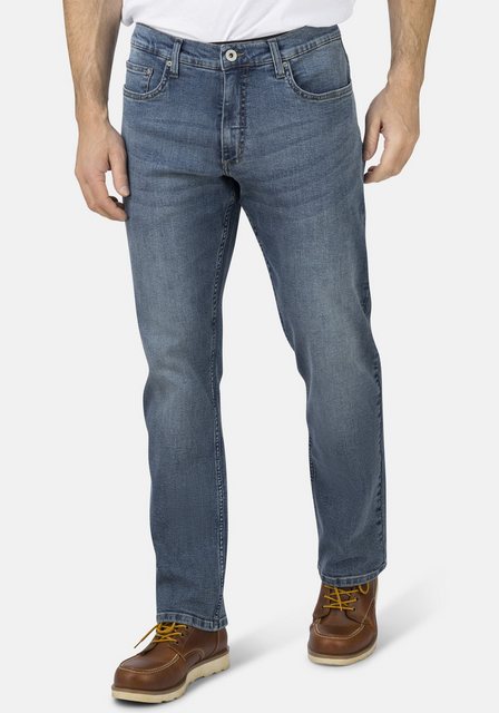 Bild von HERO by John Medoox 5-Pocket-Jeans »Phoenix Denim Big Straight Cut Stretch«, Straight Fit Casual Clean Wash Denim Jeans für Herren