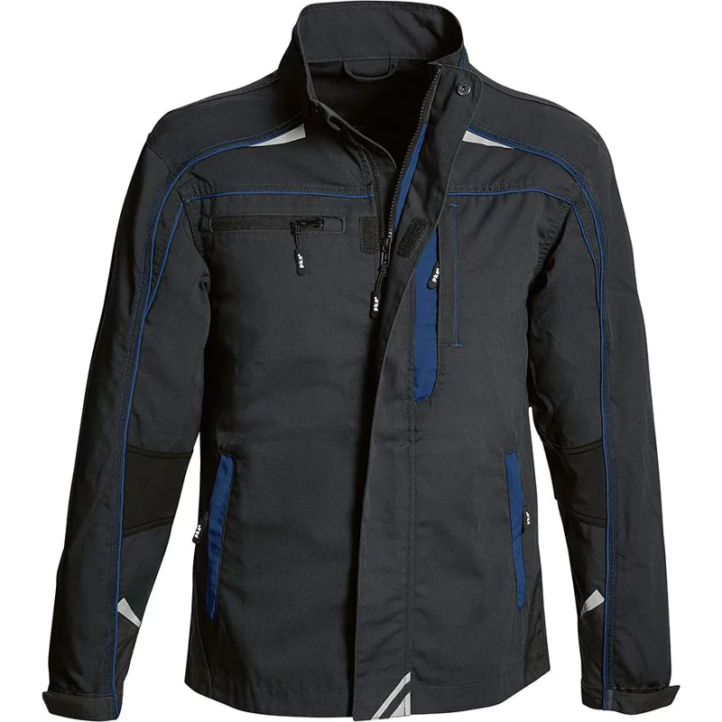 Bild von pkaÂ® Blouson Flexolution Gr. 3XL schw. /blau/schw.