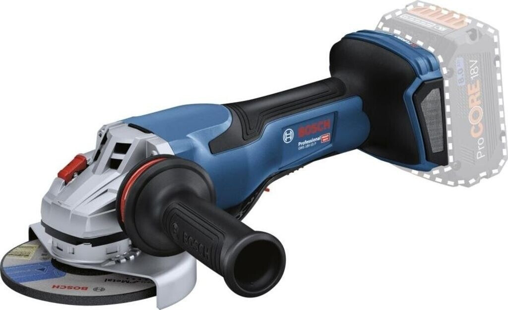 Bild von BOSCH Akku-Winkelschleifer GWS 18V-15 P BITURBO, max. 9800 U/min, Ohne Akku - in L-BOXX 136