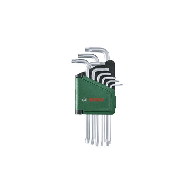 Bild von Bosch Professional, Sechskantschlüssel, BOSCH Innenstern Winkelschlüssel Set, 1600A02Z9C, 9-teilig