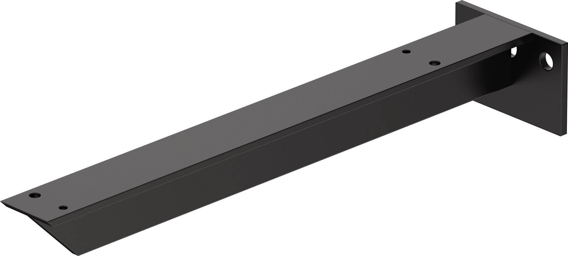 Bild von Duravit Konsolenträger T-förmig, 90x425mm, 100mm Wandeinbau, grau pulverbeschichtet, UV992600000