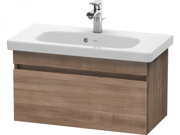 Bild von Duravit DuraStyle Waschtischunterschrank wandhängend 6399, 1 Auszug, 730mm, für DuraStyle, Farbe (Front/Korpus): Tessiner Kirschbaum