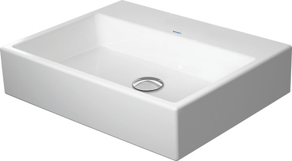 Bild von Duravit Vero Air Möbelwaschtisch 60x47cm, ohne Überlauf, mit Hahnlochbank, ohne Hahnloch, Farbe: Weiß mit Wondergliss