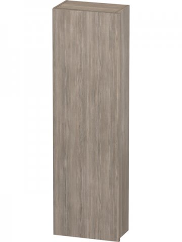 Bild von Duravit DuraStyle Hochschrank 1218, 1 Tür, Anschlag links, Höhe: 1400mm, Tiefe: 240mm, Farbe (Front/Korpus): Pine Silver Dekor