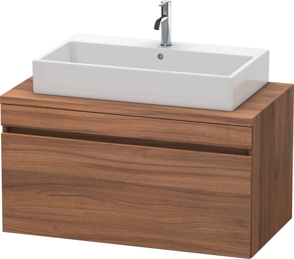 Bild von Duravit DuraStyle Konsolenwaschtischunterbau wandhängend Nussbaum Matt 1000x548x512 mm - DS531407979 DS531407979
