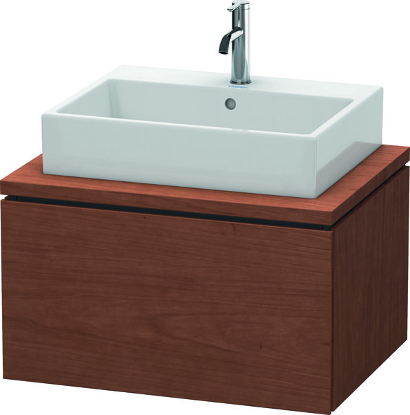 Bild von Duravit L-Cube Waschtischunterbau für Konsole Breite 720mm, Tiefe 547mm, 1 Auszug, Farbe: Amerikanischer Nussbaum Echtholzfurnier