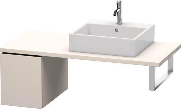 Bild von Duravit L-Cube Unterschrank für Konsole, Breite 320mm, Tiefe 547mm, 1 Auszug, Farbe: Taupe Dekor