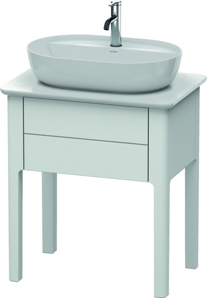 Bild von Duravit Luv Konsolenwaschtischunterbau bodenstehend Weiß Seidenmatt 638x450x743 mm - LU956003636 LU956003636