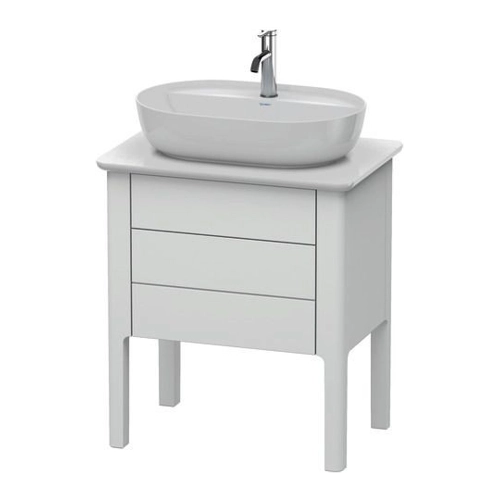 Bild von Eleganter Waschtischunterbau von Duravit: Luv LU9565