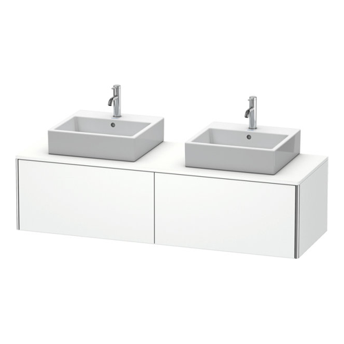 Bild von Duravit XSquare Konsolenwaschtischunterbau - Taupe Matt