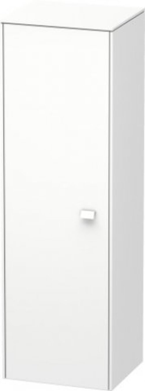 Bild von Duravit Brioso Halbhochschrank 133,0x42,0x36,0 cm, 1 Tür, Anschlag rechts, Farbe (Front/Korpus): Leinen Dekor, Griff Chrom
